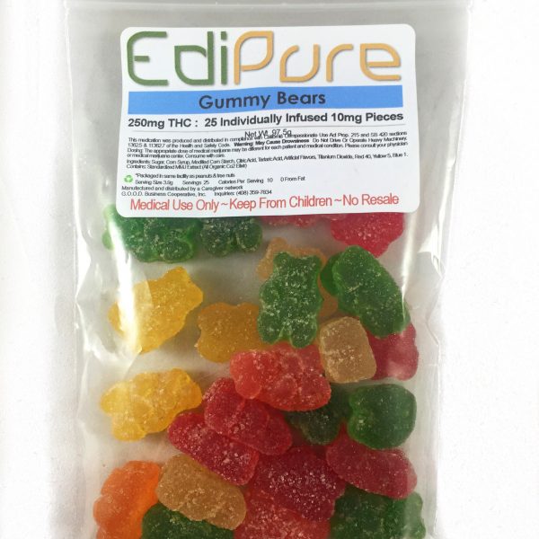 EdiPure Edible Gummies - Lab-Tested, THC - Infused Gummies